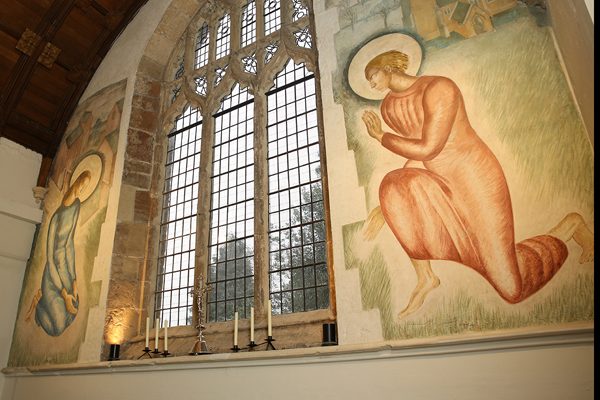 Evelyn Gibbs mural restored St Martins